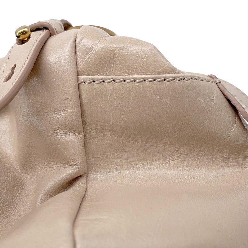 プラダ ショルダーバッグ ロゴ ソフトラックス  レザー PRADA バッグ