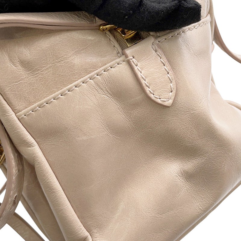 プラダ ショルダーバッグ ロゴ ソフトラックス  レザー PRADA バッグ