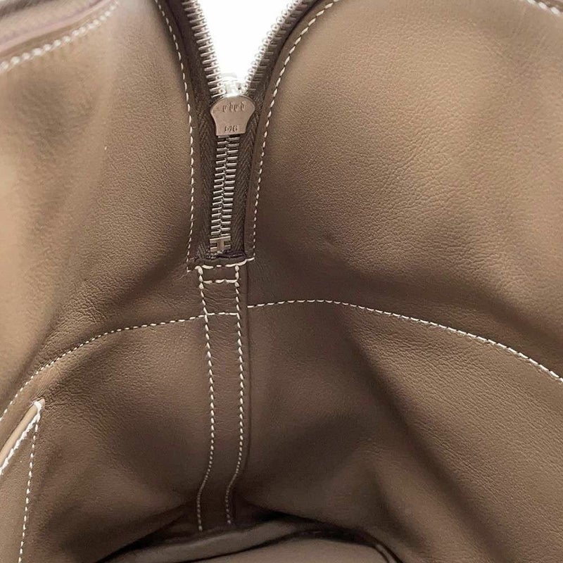 エルメス ハンドバッグ ボリード31 エトゥープ/シルバー金具 トリヨンクレマンス Y刻印 2wayショルダー