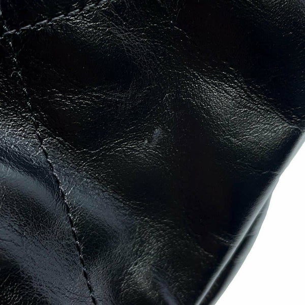 シャネル ハンドバッグ CHANEL 22 ミニ ココマーク パール シャイニーカーフレザー AS3980 2wayショルダーバッグ 黒