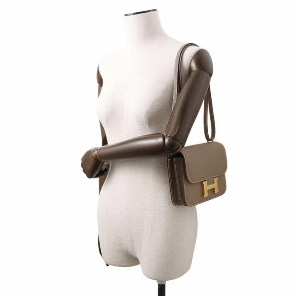 エルメス ミニ コンスタンス3 ミロワール エトゥープ/ゴールド金具 エプソン W刻印