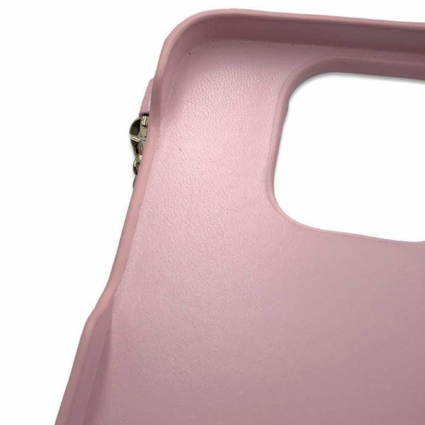 シャネル iPhoneケース マトラッセ ココマーク カードケース付き キャビアスキン AP2689 iphone13pro対応