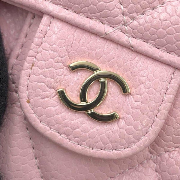 シャネル iPhoneケース マトラッセ ココマーク カードケース付き キャビアスキン AP2689 iphone13pro対応