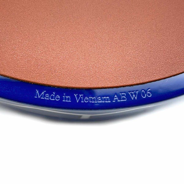 エルメス ボックス ブルーダイユール MM ホワイト/ブルー ラッカーウッド HERMES