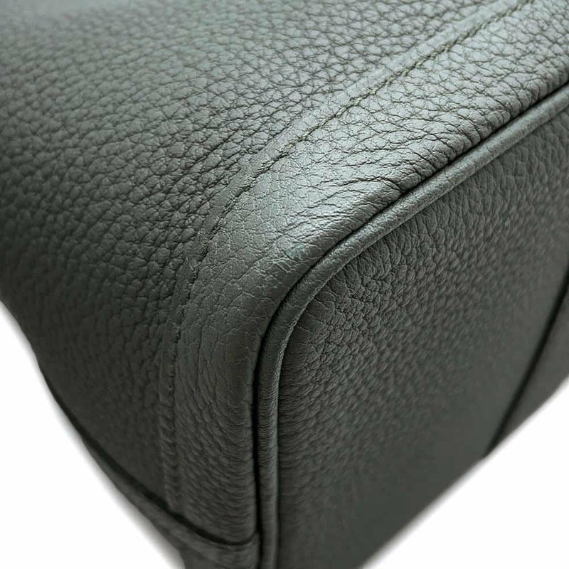 エルメス トートバッグ ガーデンパーティTPM ヴェールアマンド/シルバー金具 ネゴンダ Y刻印