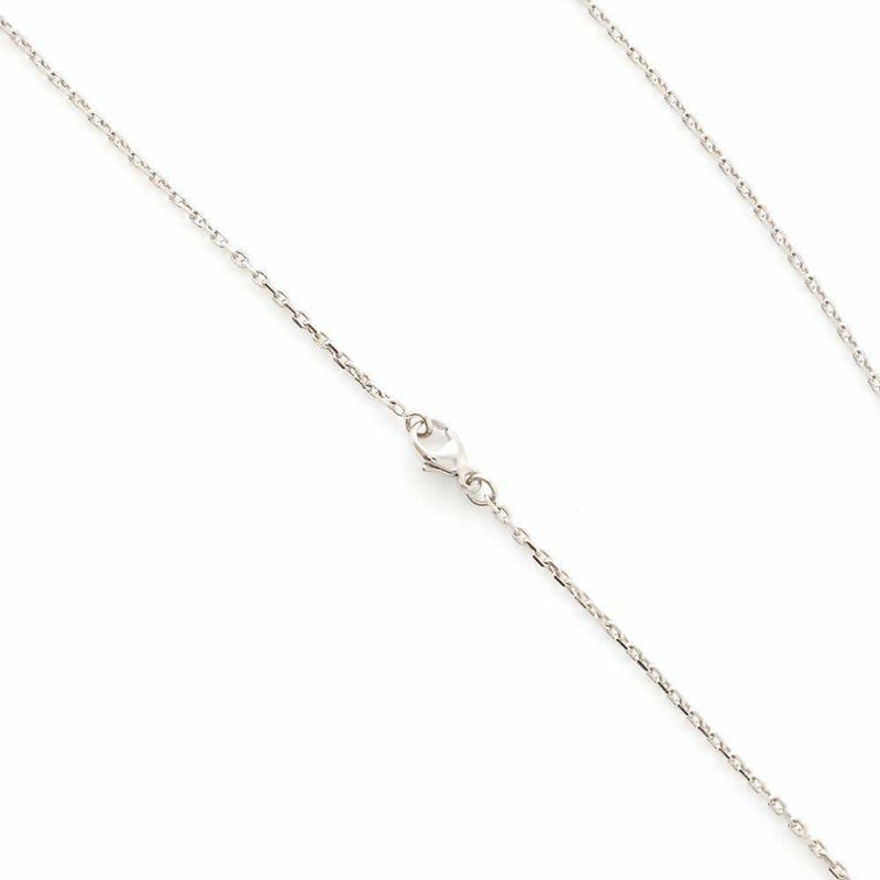 エルメス ネックレス ミニ・ポップアッシュ ブラック/シルバー金具 HERMES アクセサリー 黒