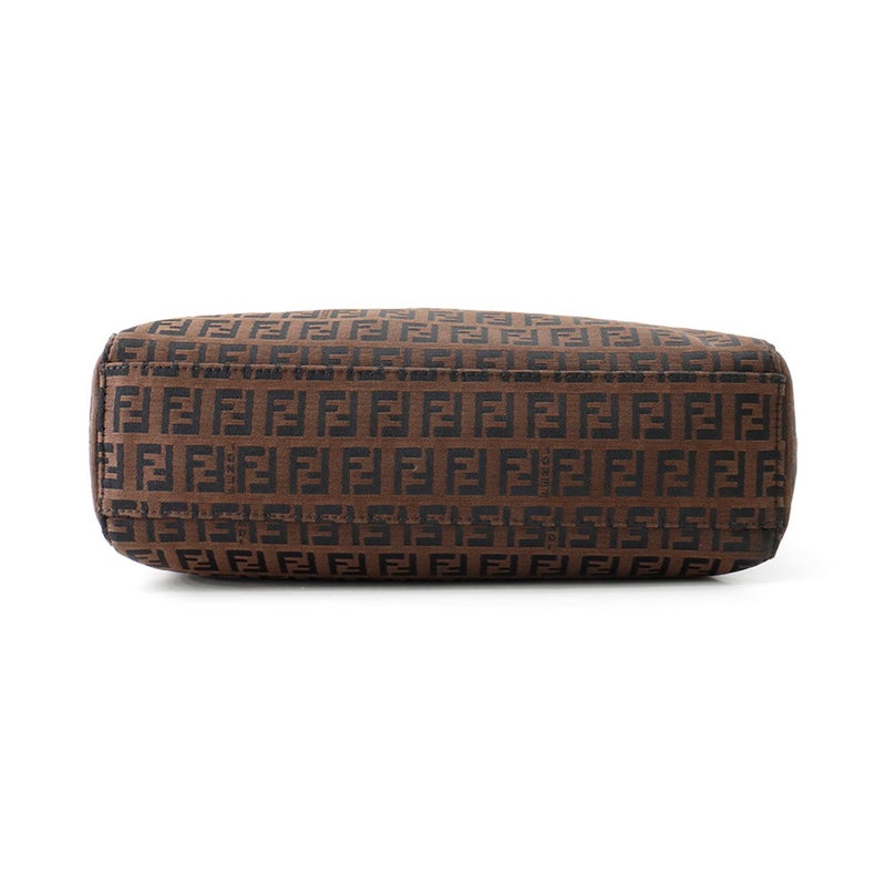 フェンディ ハンドバッグ ズッキーノ キャンバス/レザー 8BH018 FENDI ショルダーバッグ