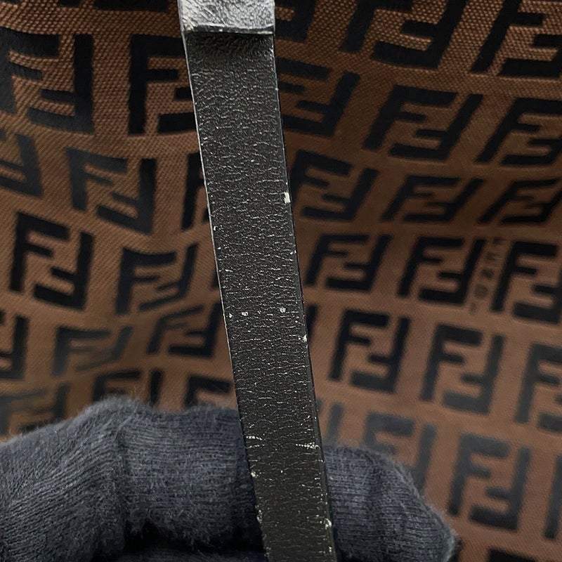 フェンディ ハンドバッグ ズッキーノ キャンバス/レザー 8BH018 FENDI ショルダーバッグ