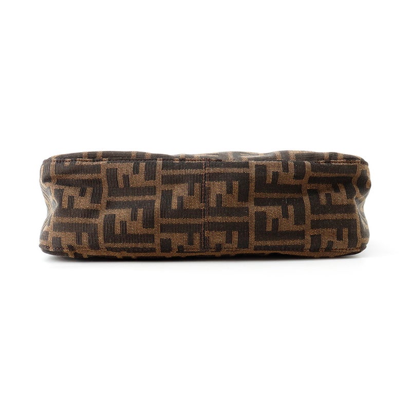 フェンディ ショルダーバッグ ズッカ柄 マンマバケット キャンバス/レザー 26728 FENDI