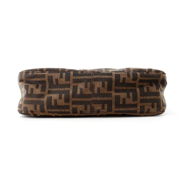 フェンディ ショルダーバッグ ズッカ柄 マンマバケット キャンバス/レザー 26728 FENDI