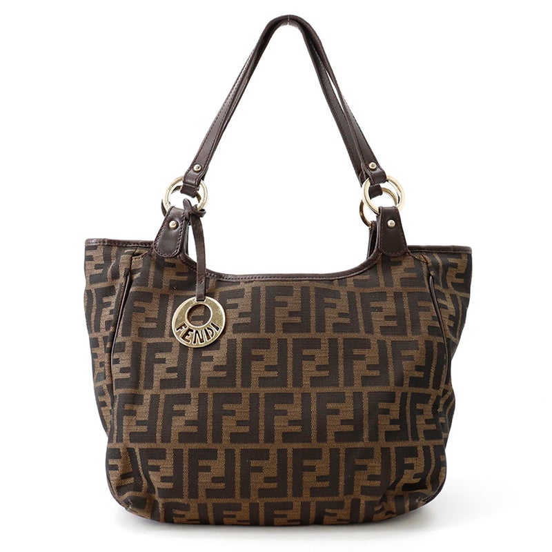 フェンディ ショルダーバッグ ズッカ柄 8BH156 FENDI バッグ トートバッグ