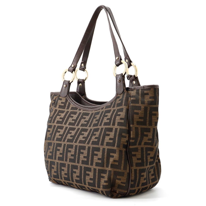 フェンディ ショルダーバッグ ズッカ柄 8BH156 FENDI バッグ トートバッグ