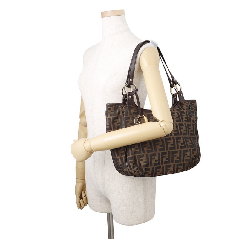 フェンディ ショルダーバッグ ズッカ柄 8BH156 FENDI バッグ トートバッグ