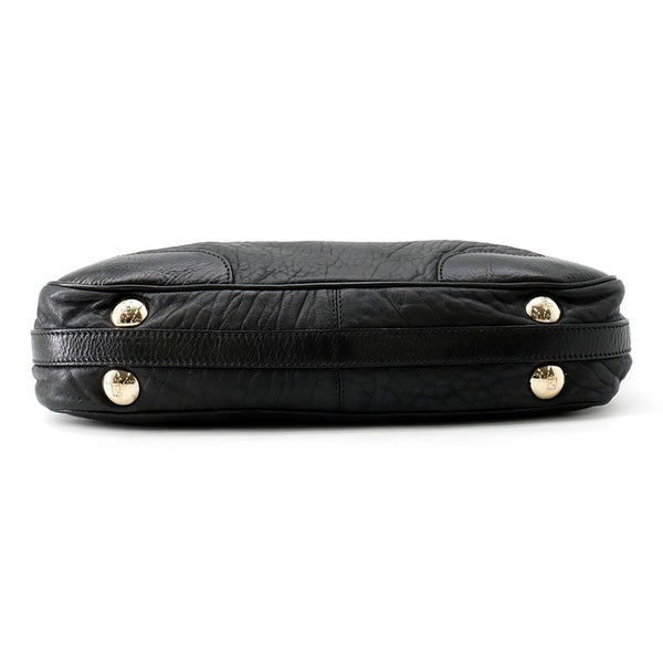フェンディ ハンドバッグ レザー 8BR529 FENDI 2wayショルダーバッグ 黒
