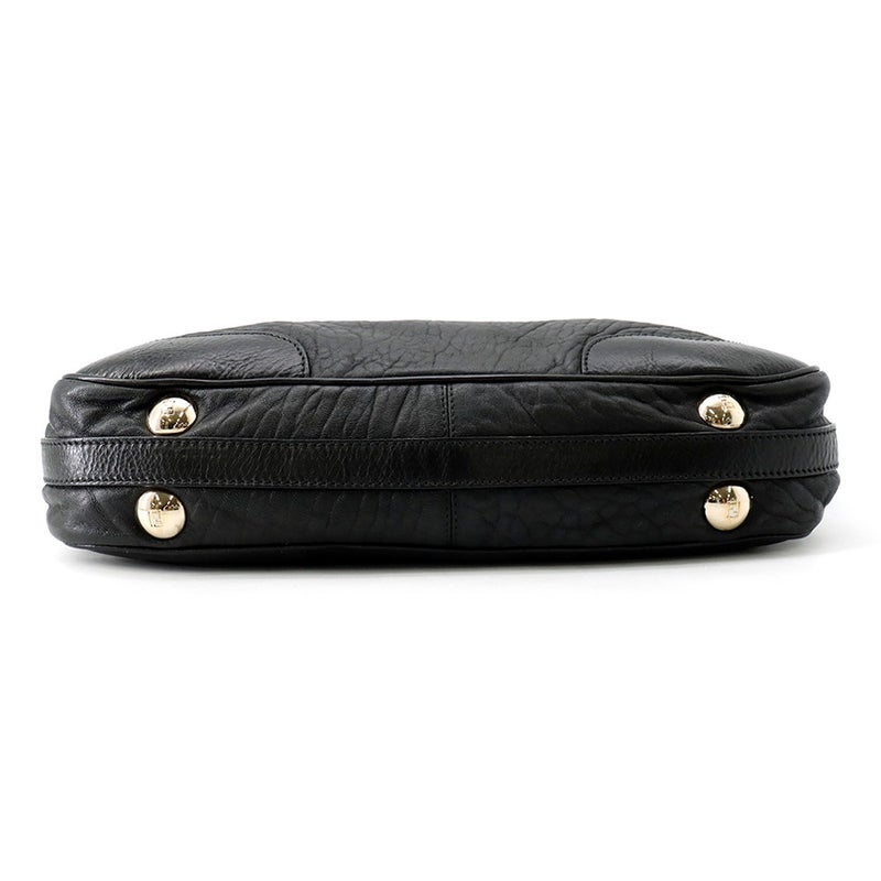 フェンディ ハンドバッグ レザー 8BR529 FENDI 2wayショルダーバッグ 黒