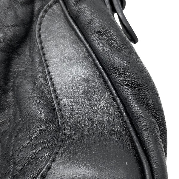 フェンディ ハンドバッグ レザー 8BR529 FENDI 2wayショルダーバッグ 黒