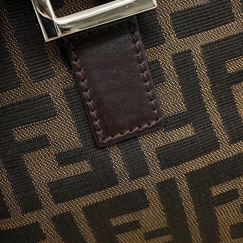 フェンディ ハンドバッグ ズッカ柄 マンマバゲット キャンバス レザー 26693 FENDI