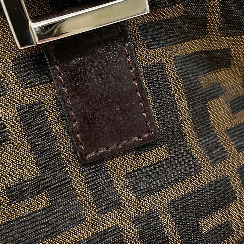フェンディ ハンドバッグ ズッカ柄 マンマバゲット キャンバス レザー 26693 FENDI