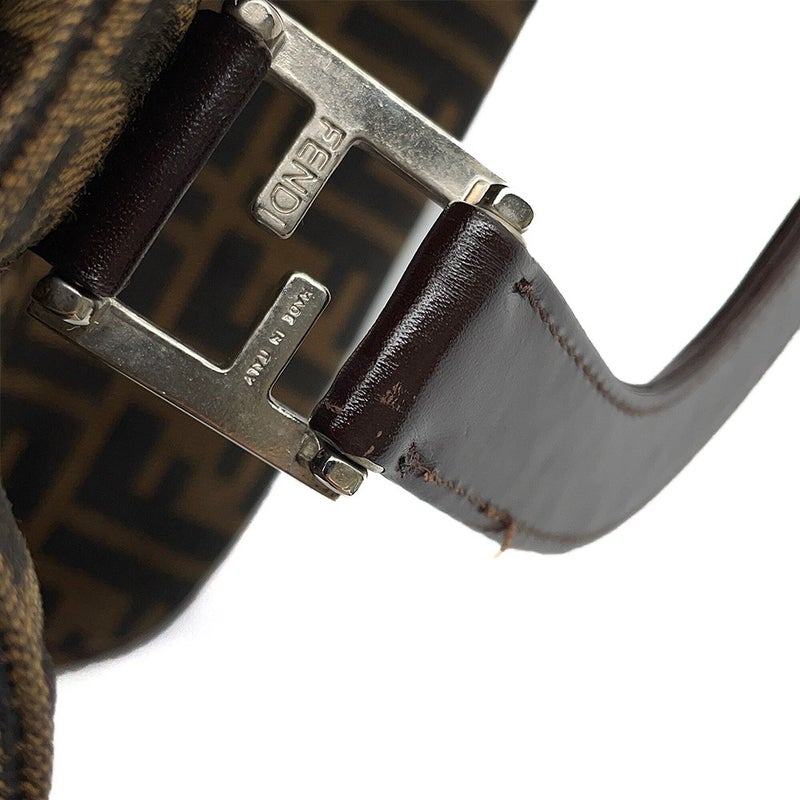 フェンディ ハンドバッグ ズッカ柄 マンマバゲット キャンバス レザー 26693 FENDI