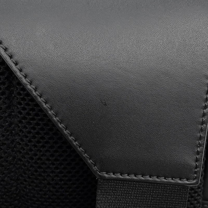 フェンディ ボディバッグ モンスター バグズアイ ナイロン/レザー 7VZ033 FENDI バッグ 黒