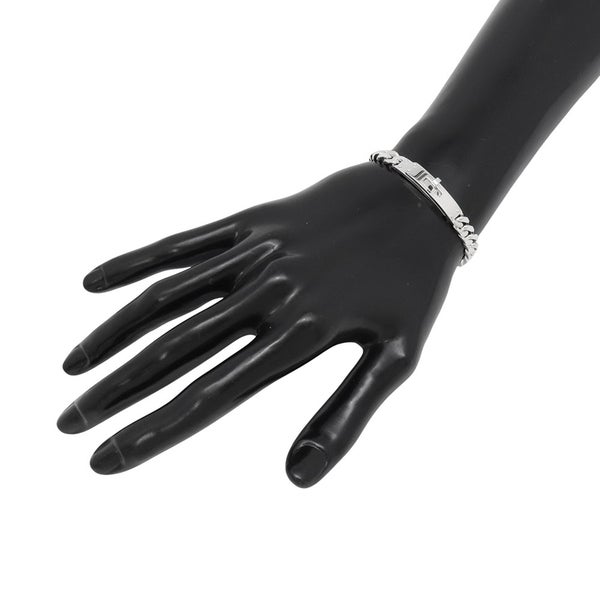 エルメス ブレスレット ケリーグルメットTPM SV925シルバー サイズST HERMES ジュエリー