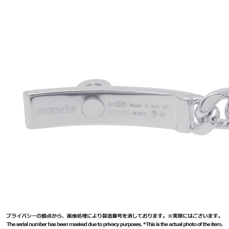 エルメス ブレスレット ケリーグルメットTPM SV925シルバー サイズST HERMES ジュエリー
