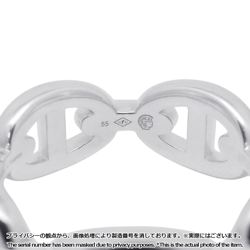 エルメス リング シェーヌダンクル アンシェネPM Enchainee SV925シルバー リングサイズ55 HERMES ジュエリー