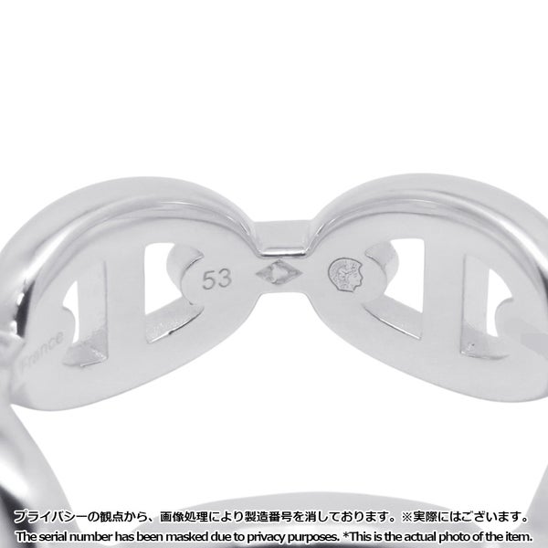 エルメス リング シェーヌダンクル アンシェネPM Enchainee SV925シルバー リングサイズ53 HERMES ジュエリー