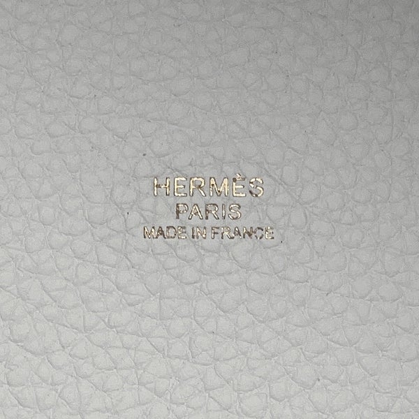 エルメス ハンドバッグ ピコタンロックMM ニューホワイト/ゴールド金具 トリヨンクレマンス K刻印 HERMES トートバッグ