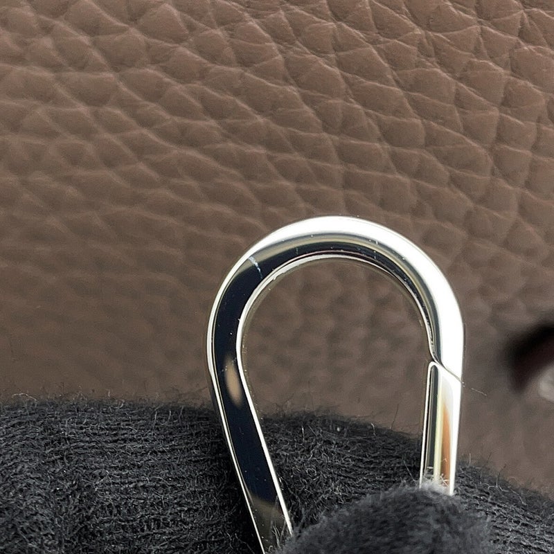 エルメス ショルダーバッグ エブリン3 PM エトゥープ/シルバー金具 トリヨンクレマンス W刻印 HERMES Evelyne