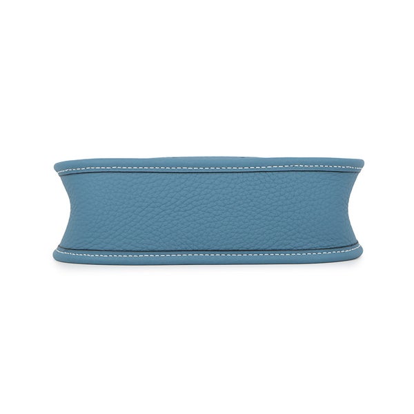 エルメス ショルダーバッグ エブリンTPM 111cm ニューブルージーン/シルバー金具 トリヨンクレマンス G刻印 HERMES Evelyne