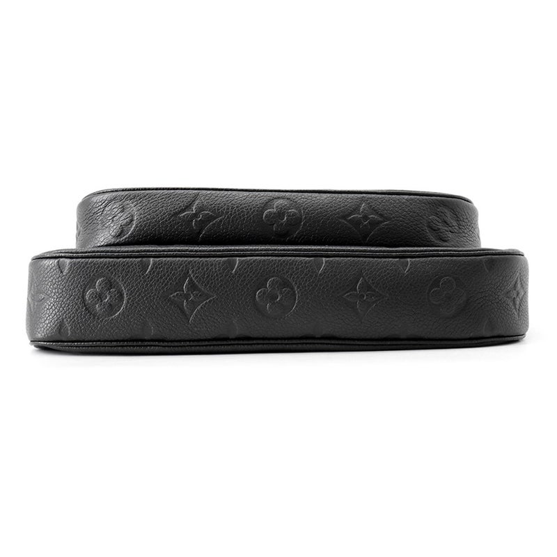ルイヴィトン ショルダーバッグ モノグラム・アンプラント ミュルティ・ポシェット・アクセソワール M80399 LOUIS VUITTON 黒 ブラック