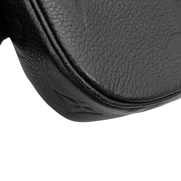 ルイヴィトン ショルダーバッグ モノグラム・アンプラント ミュルティ・ポシェット・アクセソワール M80399 LOUIS VUITTON 黒 ブラック