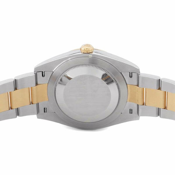 ロレックス デイトジャスト 41 SS/K18YG 126303G ROLEX 腕時計 黒文字盤 10Pダイヤ