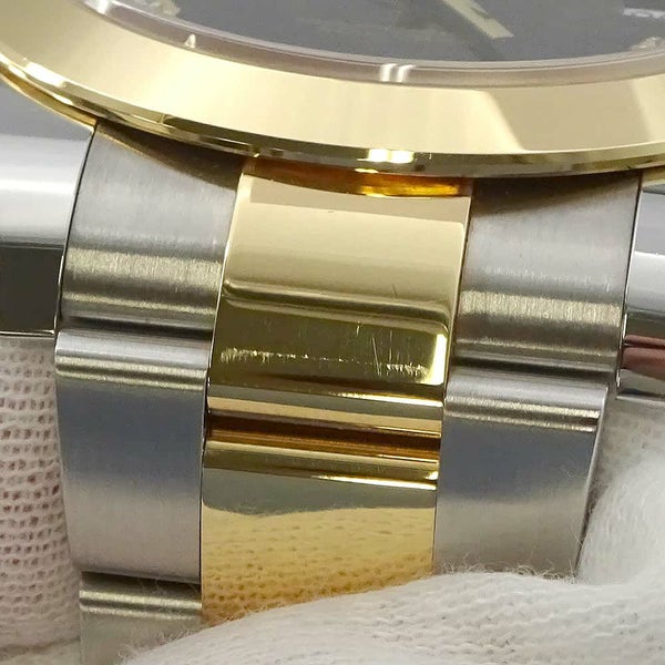 ロレックス デイトジャスト 41 SS/K18YG 126303G ROLEX 腕時計 黒文字盤 10Pダイヤ