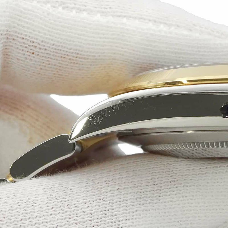 ロレックス デイトジャスト 41 SS/K18YG 126303G ROLEX 腕時計 黒文字盤 10Pダイヤ