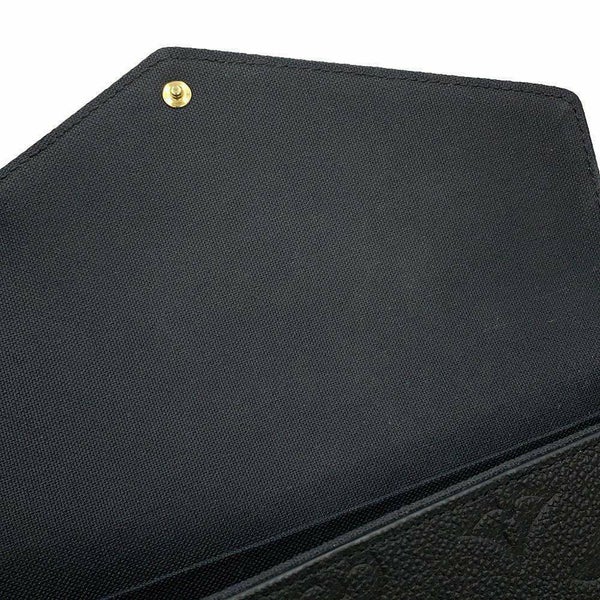 ルイヴィトン チェーンウォレット モノグラム・アンプラント ポシェット・フェリシー M64064 ブラック 黒