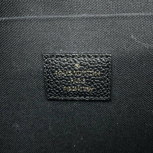 ルイヴィトン チェーンウォレット モノグラム・アンプラント ポシェット・フェリシー M64064 ブラック 黒