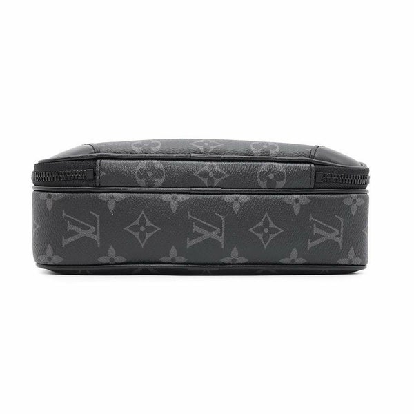 ルイヴィトン ショルダーバッグ モノグラム・エクリプス アルファ・メッセンジャー M46955 ヴィトン ブラック 黒