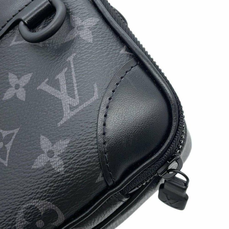 ルイヴィトン ショルダーバッグ モノグラム・エクリプス アルファ・メッセンジャー M46955 ヴィトン ブラック 黒