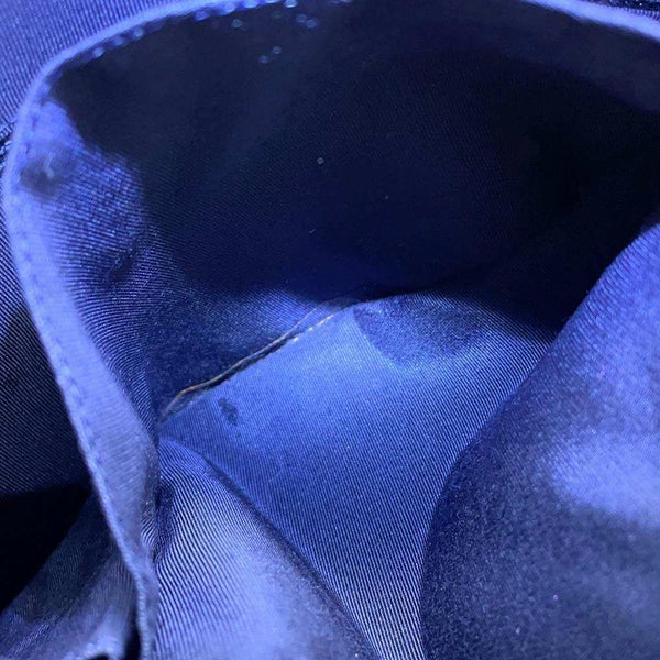 シャネル チェーントートバッグ ココマーク ボーダー  デニム A48450 CHANEL チェーンショルダーバッグ