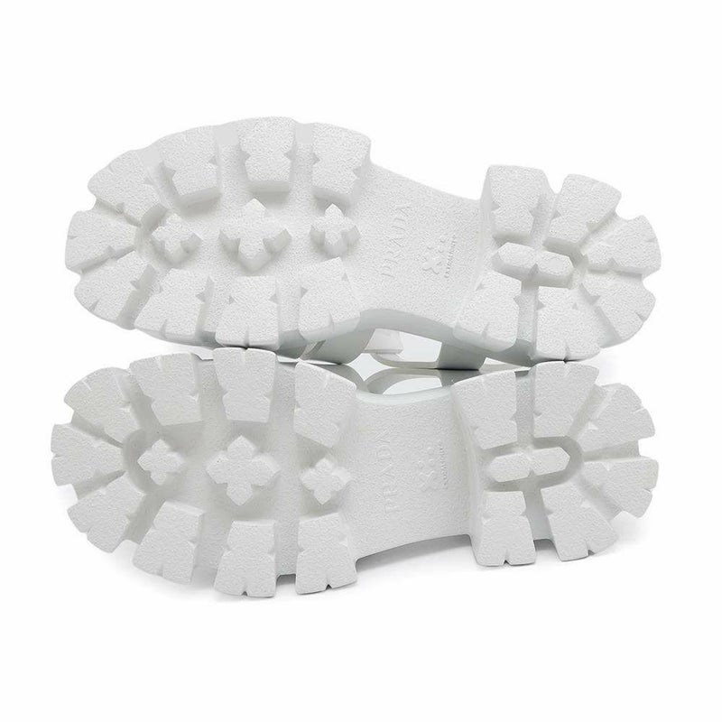 プラダ サンダル モノリス ラバー メンズサイズ6 2X3083 PRADA 靴 白