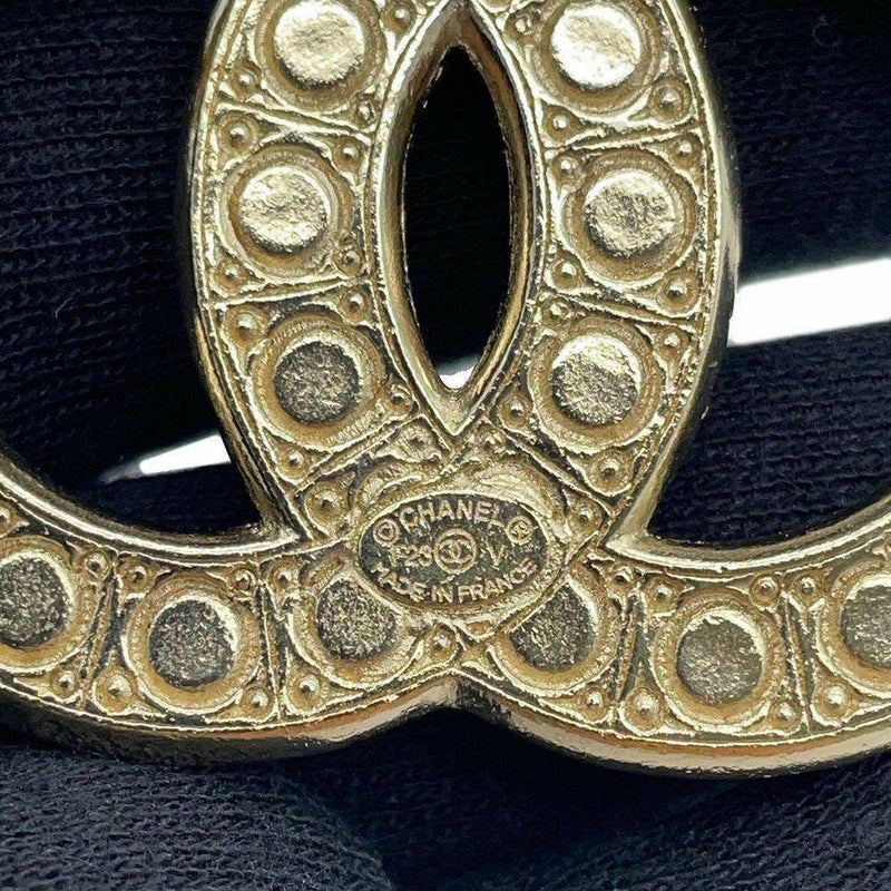 シャネル ブローチ ココマーク メタル フェイクパール ラインストーン F23 V CHANEL アクセサリー