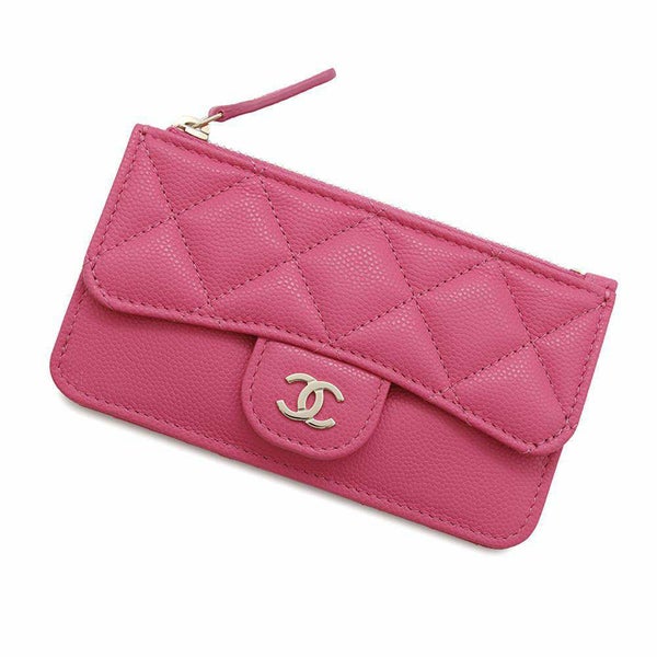 シャネル カードケース マトラッセ ココマーク キャビアスキン AP0767 CHANEL 財布 コインケース フラグメントケース