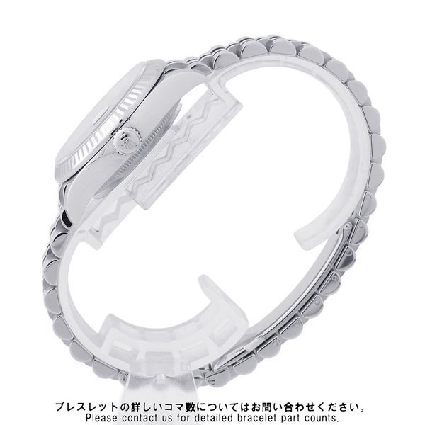 ロレックス デイトジャスト31 SS/K18WG ランダムシリアル ルーレット 278274 ROLEX 腕時計 ミントグリーン文字盤