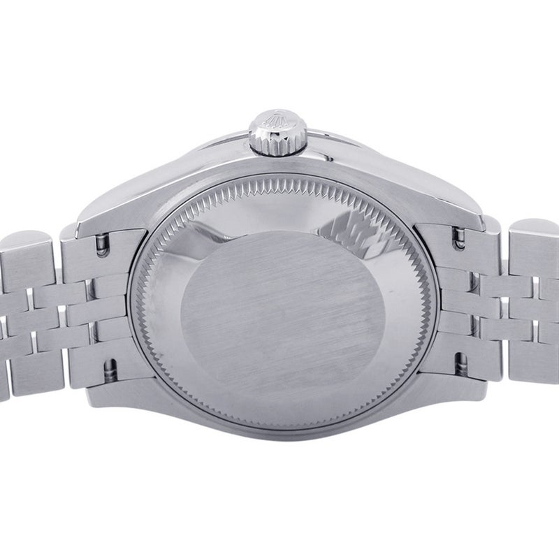 ロレックス デイトジャスト31 SS/K18WG ランダムシリアル ルーレット 278274 ROLEX 腕時計 ミントグリーン文字盤