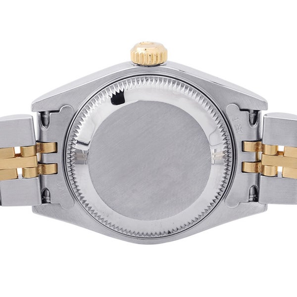 ロレックス デイトジャスト SS/K18YGイエローゴールド 10Pダイヤ P番 179173G ROLEX 腕時計 シルバー文字盤 コンピューター