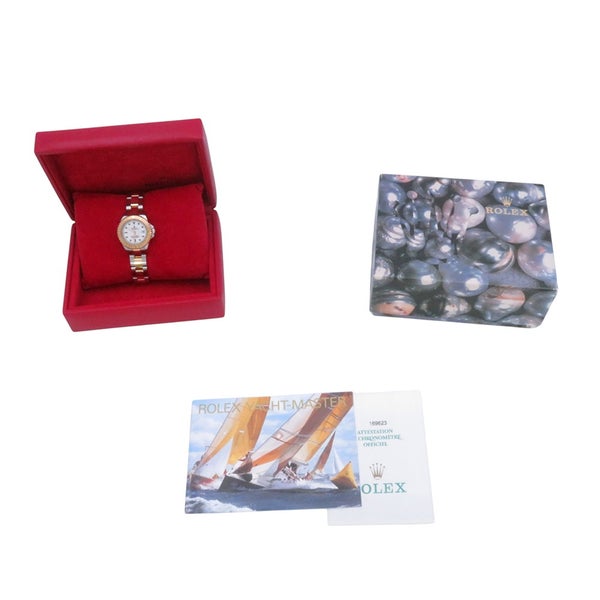 ロレックス ヨットマスター SS/K18YG K番 169623 ROLEX 腕時計 ウォッチ 白文字盤