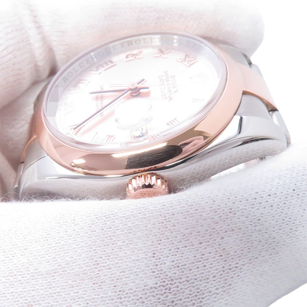 ロレックス デイトジャスト SS/K18PGピンクゴールド D番 116201 ROLEX  腕時計 ピンク文字盤 ロレックス デイトジャスト SS/K18PGピンクゴールド D番 116201 ROLEX