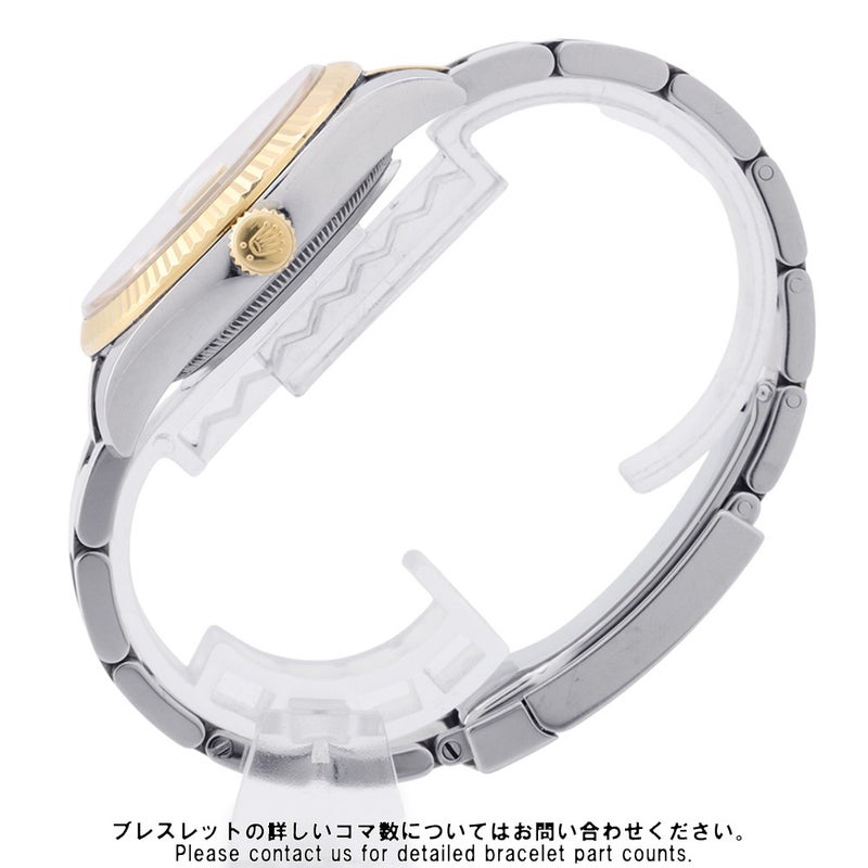 ロレックス デイトジャスト SS/K18YGイエローゴールド 10Pダイヤ 116233G 腕時計 シャンパン文字盤 オマーン ハンジャール